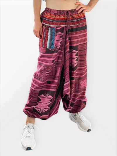 Aladdin Pants - Burgundy